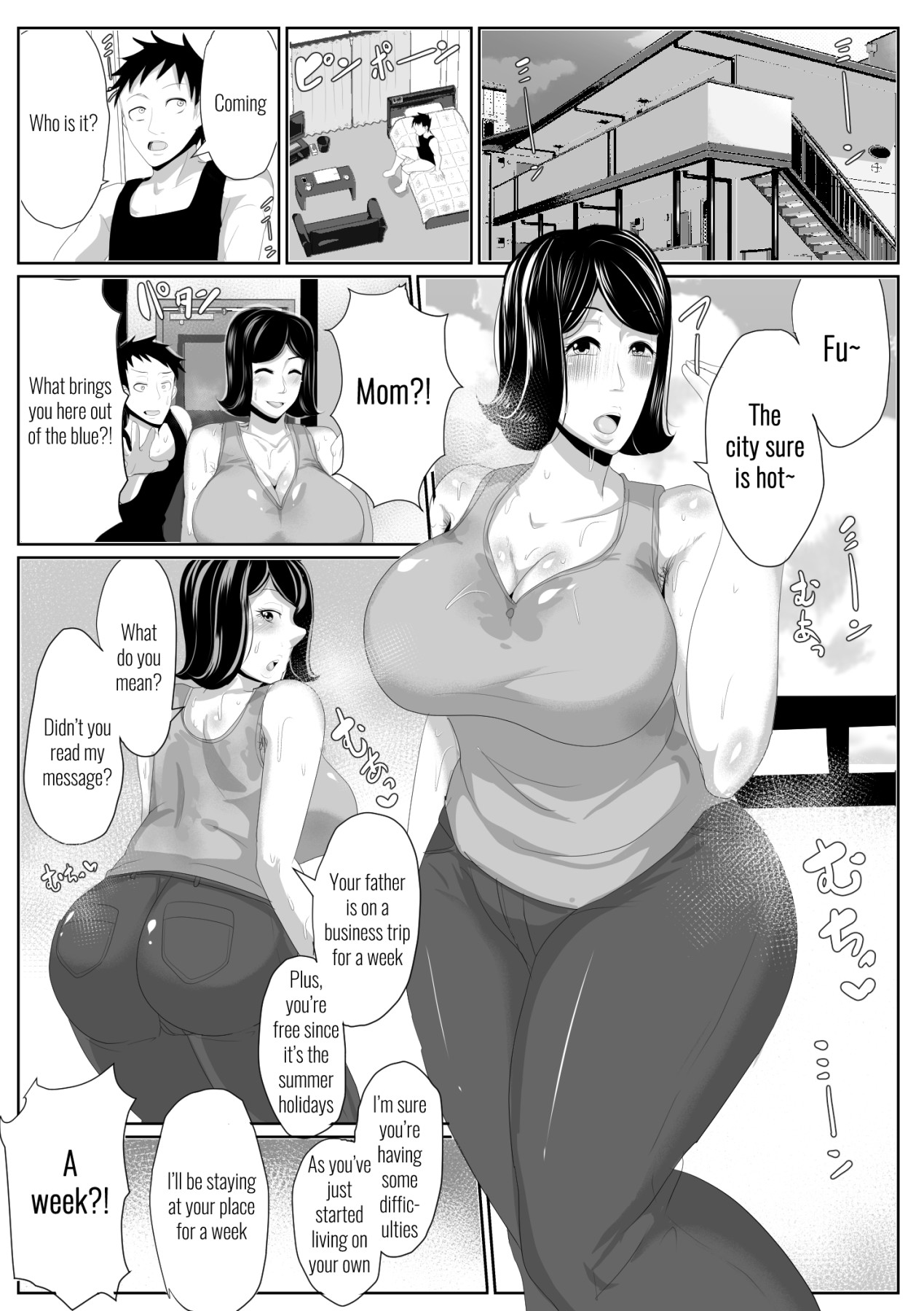 Hentai Manga Comic-A Hot Seven Days With Mom-Read-3